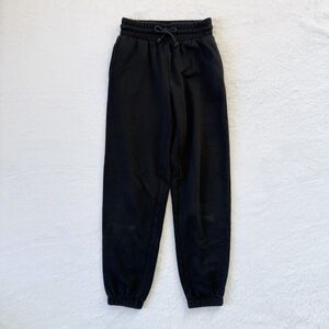 Wild Fable Women’s Sweatpants Joggers Black Fleece Drawstring Waist Size XS